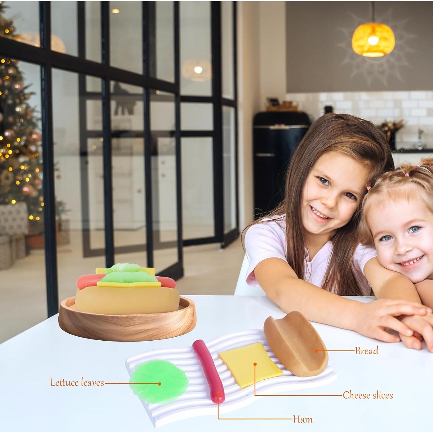 Juguete Squishy Hot Dog Funnysquee Desmontable 7,6 cm