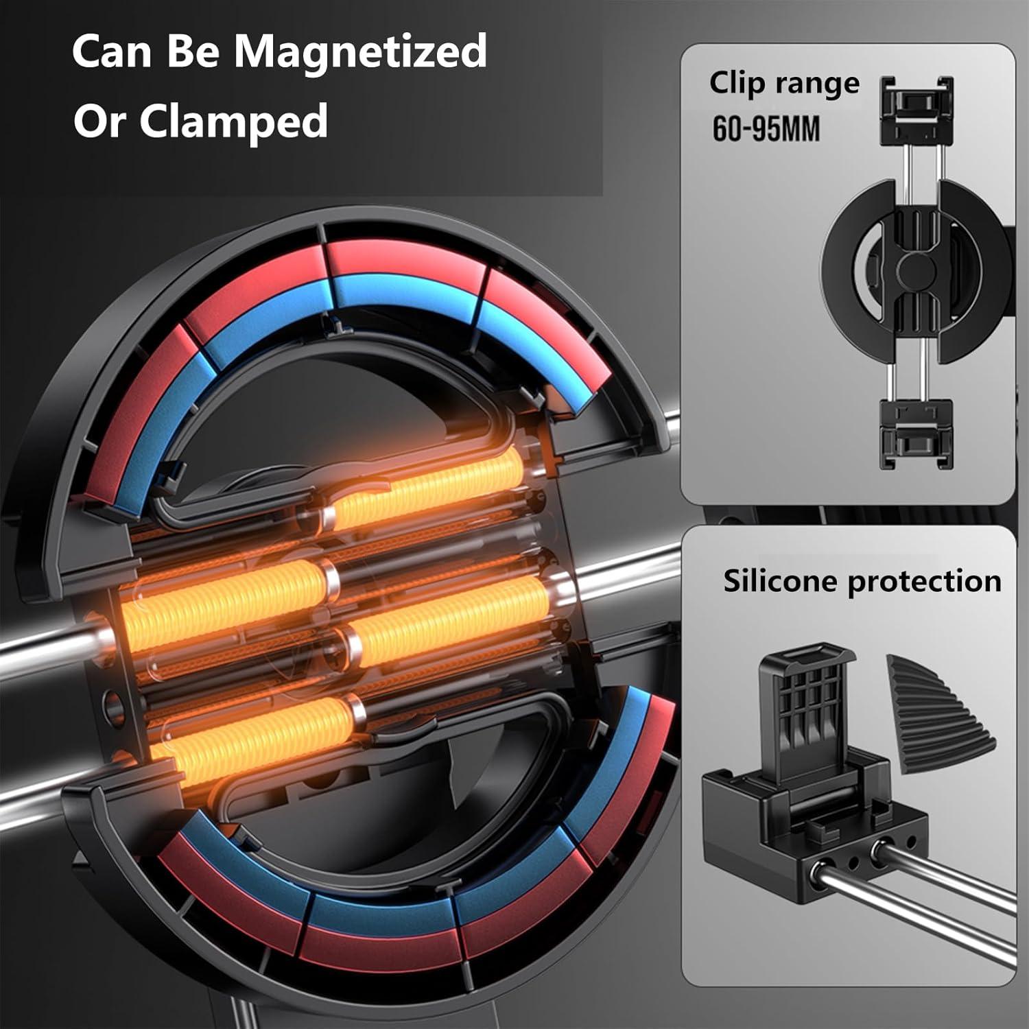 Trípode de Selfie Magnético UNILLQSS 152 cm con Control Remoto