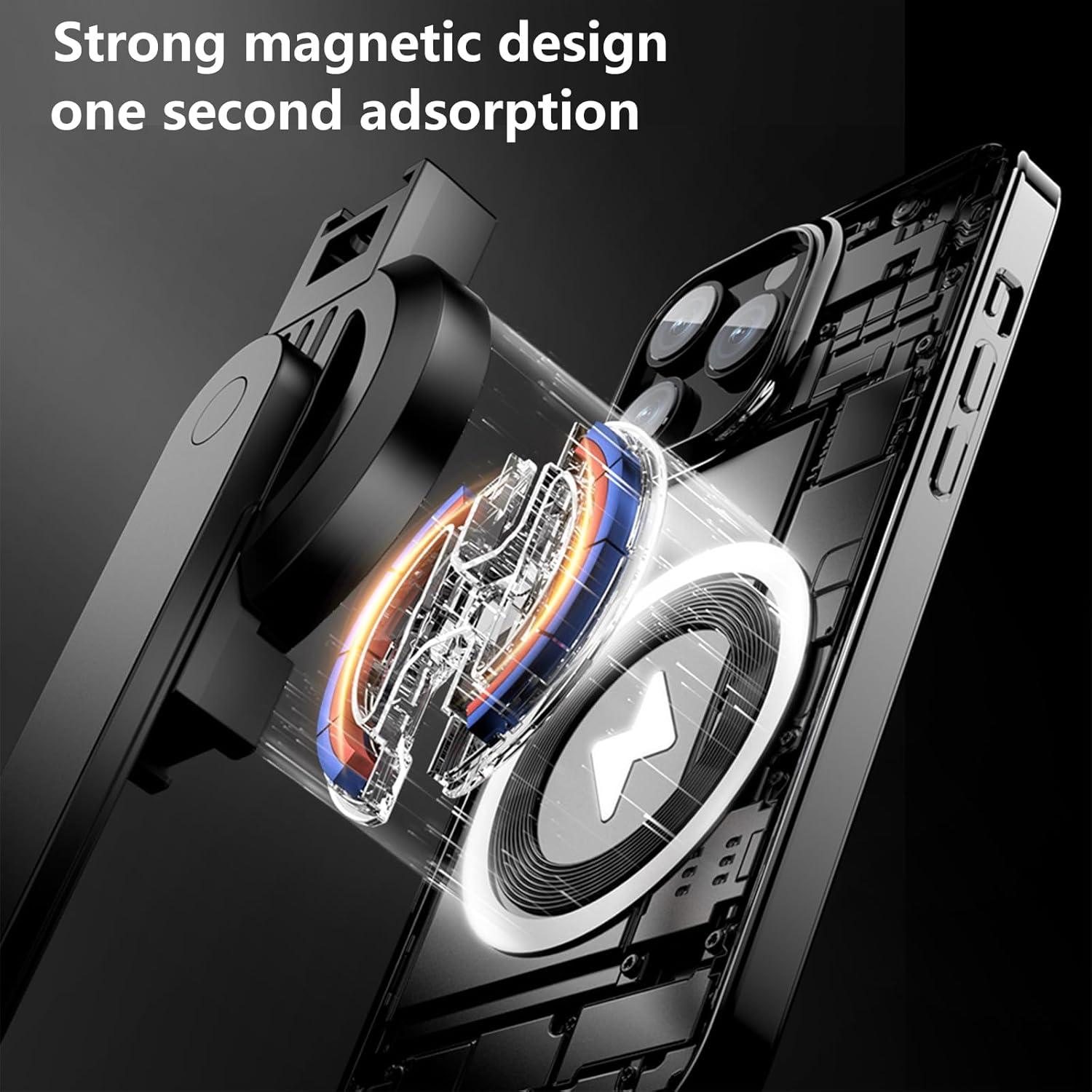 Trípode de Selfie Magnético UNILLQSS 152 cm con Control Remoto