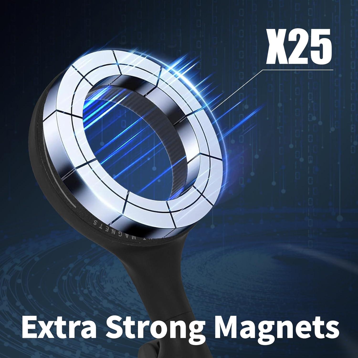 Soporte de Teléfono Magnético para Cuello Fadzhu 2024 - 360°