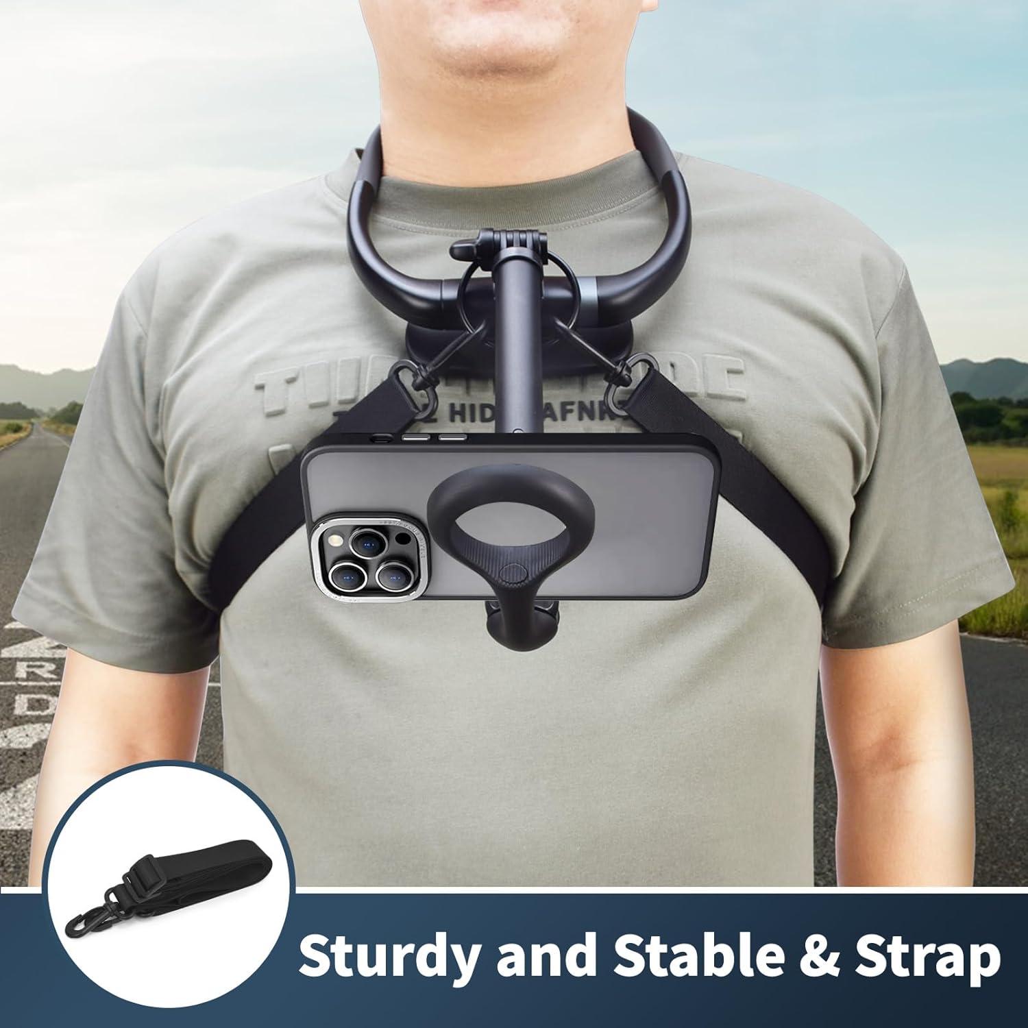 Soporte de Teléfono Magnético para Cuello Fadzhu 2024 - 360°