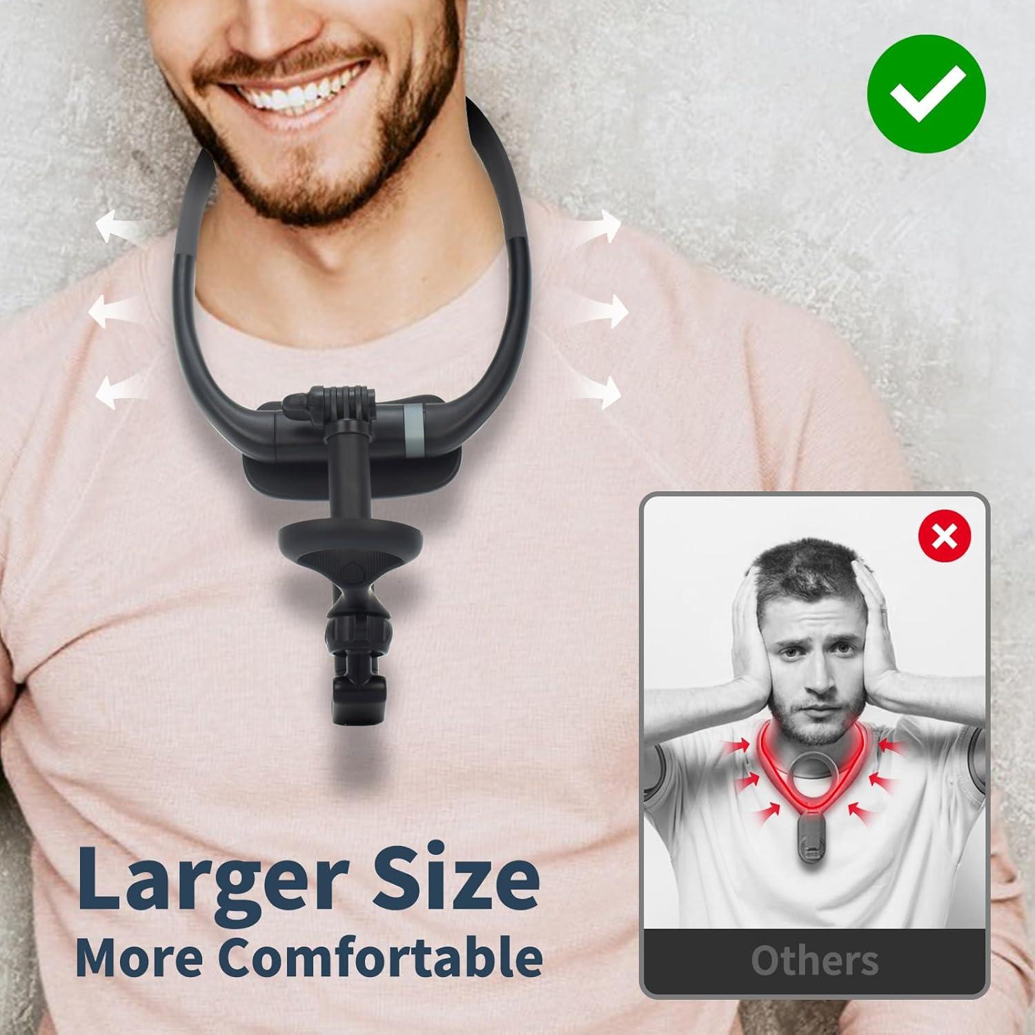 Soporte de Teléfono Magnético para Cuello Fadzhu 2024 - 360°