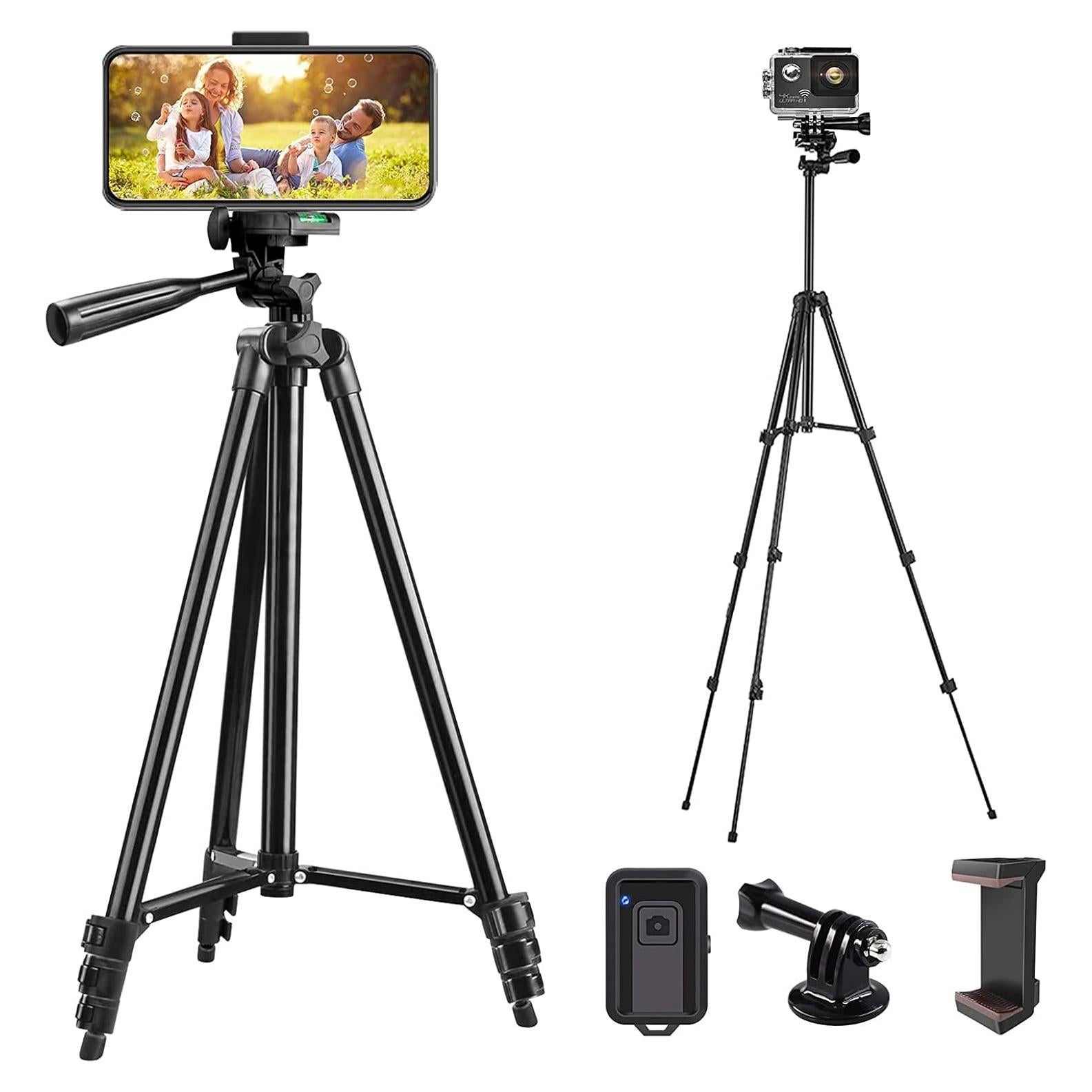Trípode ajustable LINKCOOL para teléfono 42" - Negro
