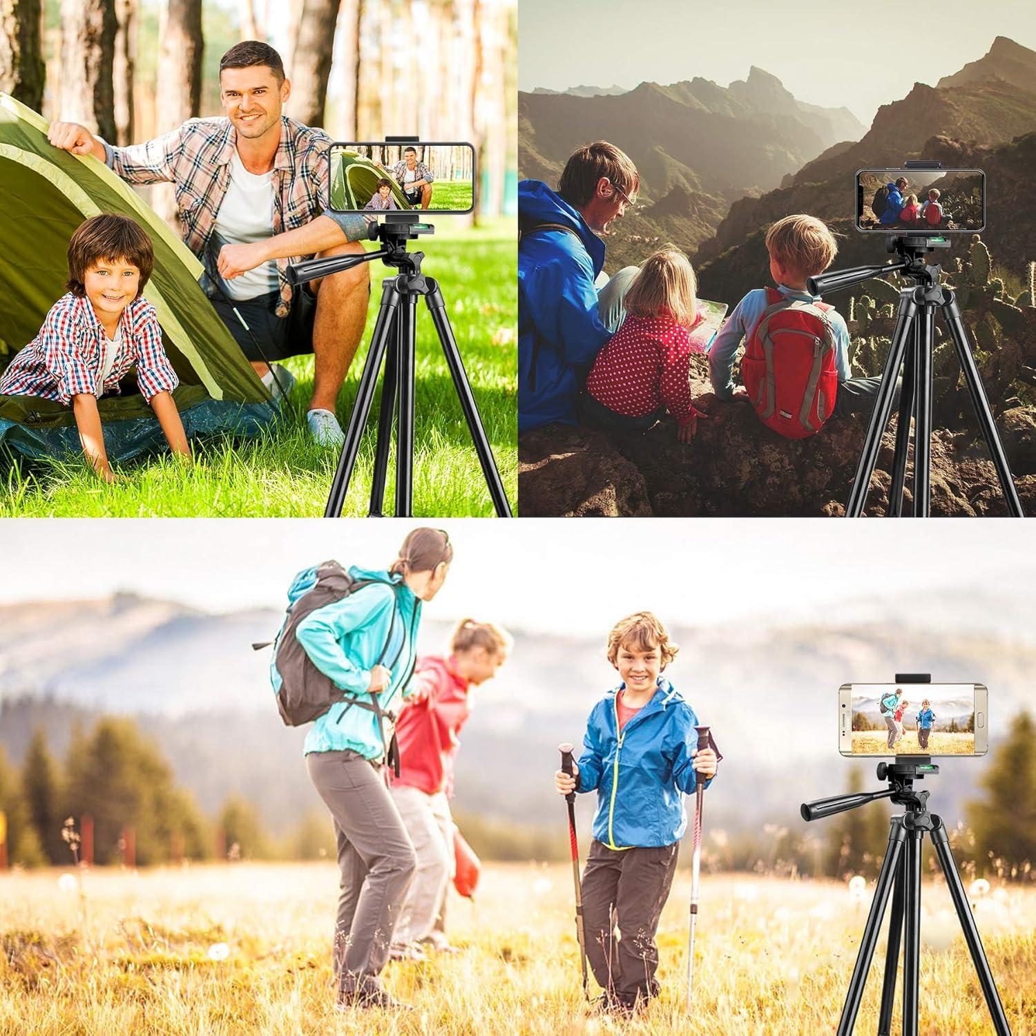 Trípode ajustable LINKCOOL para teléfono 42" - Negro