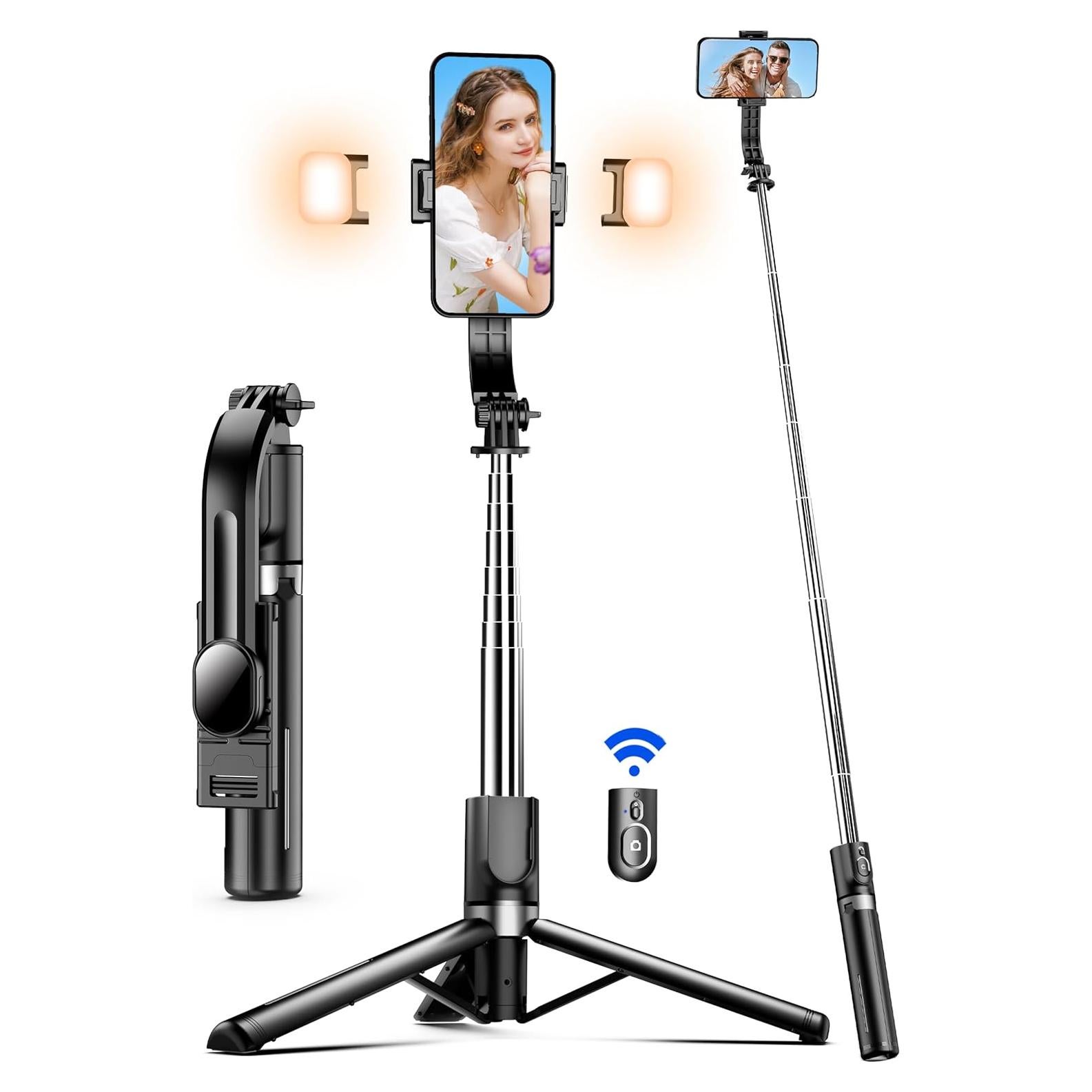 Trípode para Selfie SelfieShow L13D con 2 Luces LED Ajustables