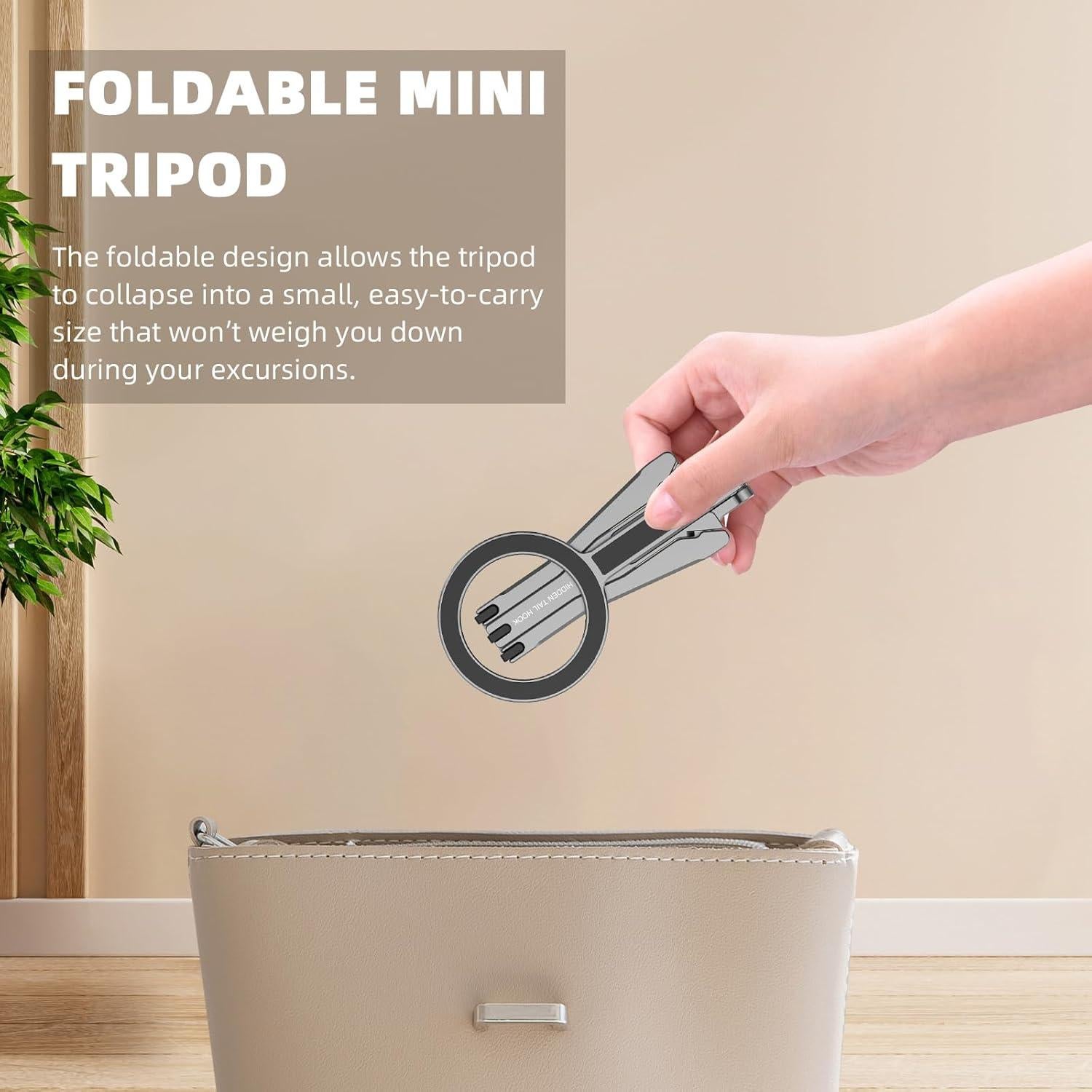 Trípode Magnético BRDRC para iPhone 16/15/14/13/12 Pro Max