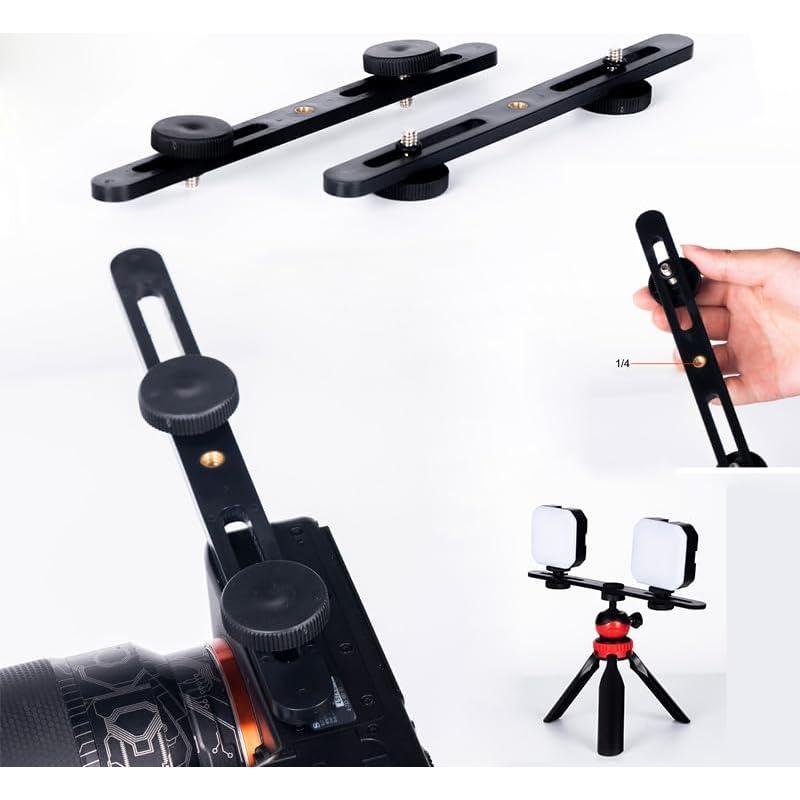 Soporte de Luz Fotográfica Doble RecDec - 2 Unidades Ajustables