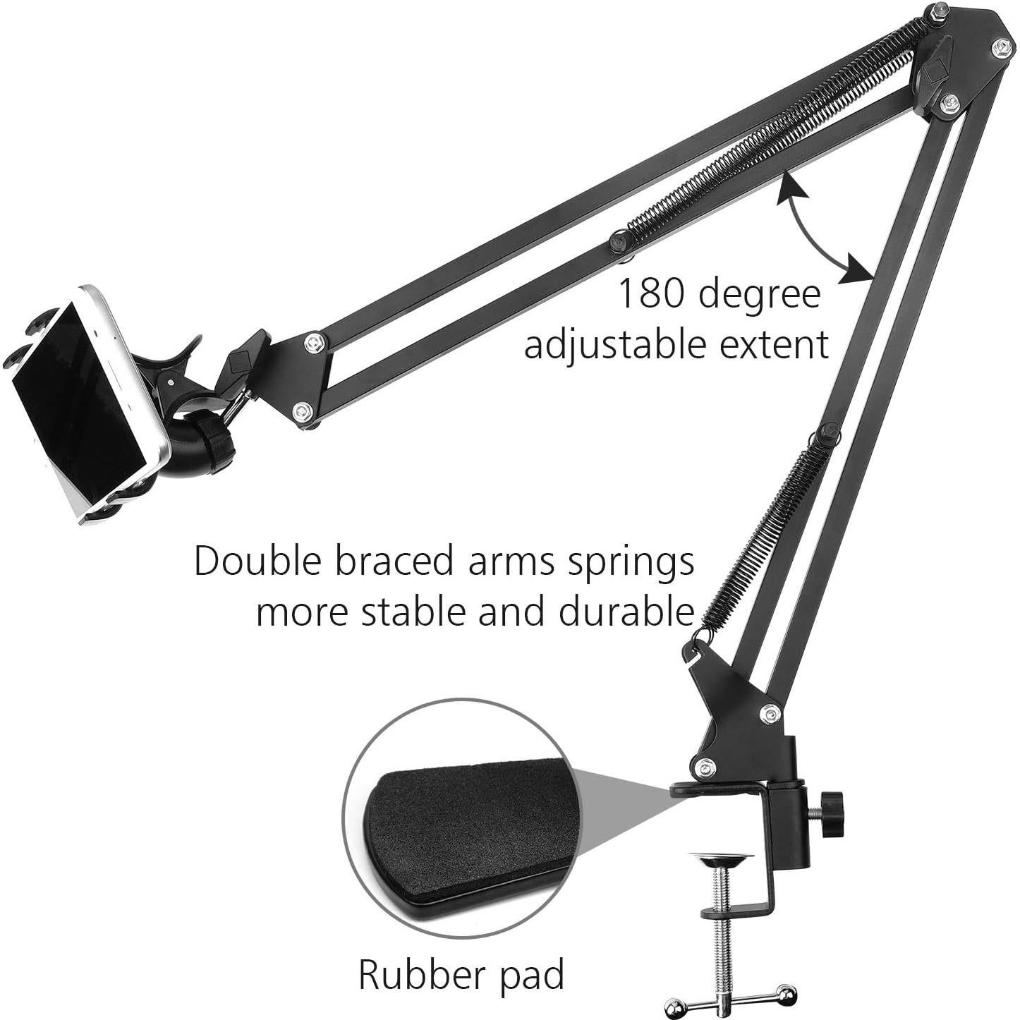 Soporte de Teléfono ChromLives con Brazo Articulado 360°