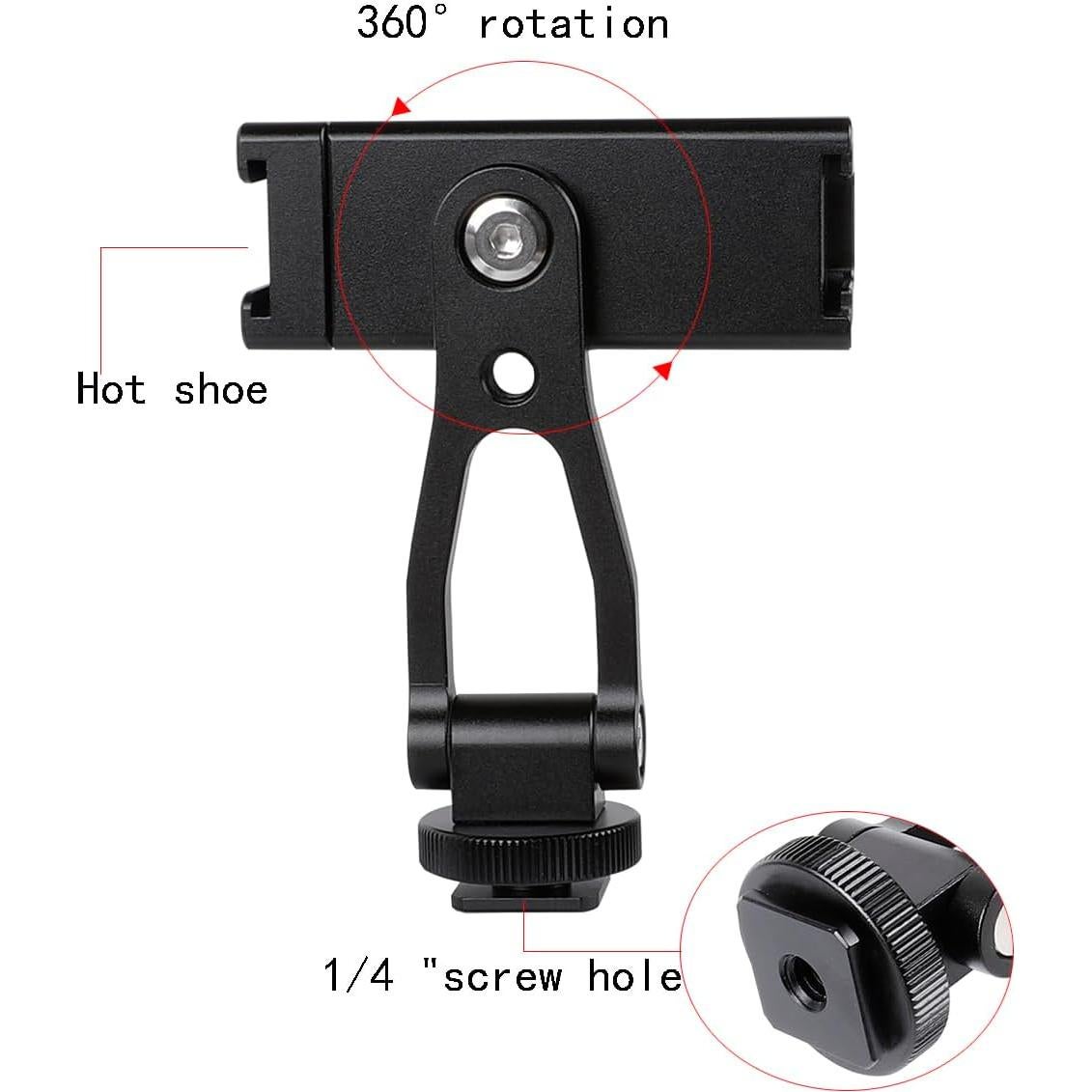 Soporte de trípode para teléfono aluminio R31 - Universal