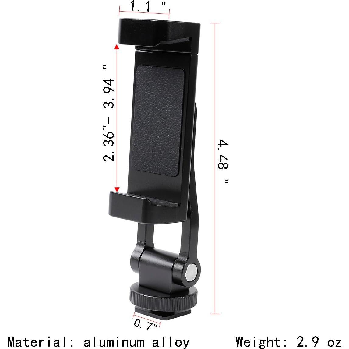 Soporte de trípode para teléfono aluminio R31 - Universal
