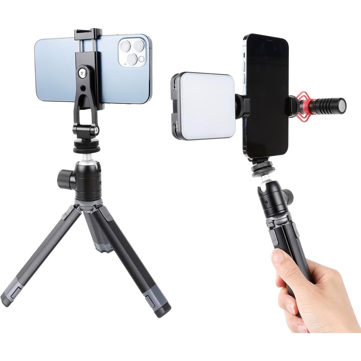 Soporte de trípode para teléfono aluminio R31 - Universal