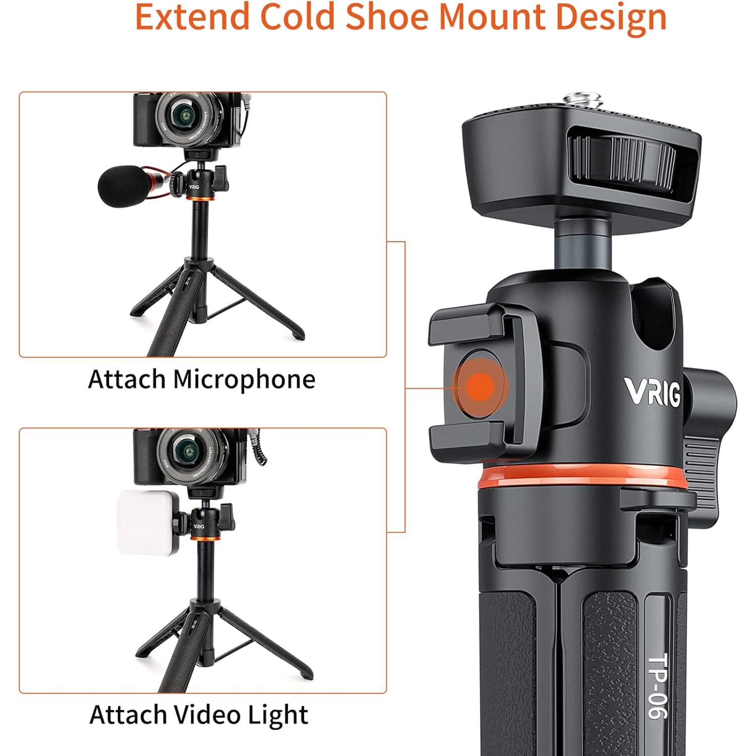 Soporte de Trípode para Selfie Camnoon 55cm Aluminio 1.5kg