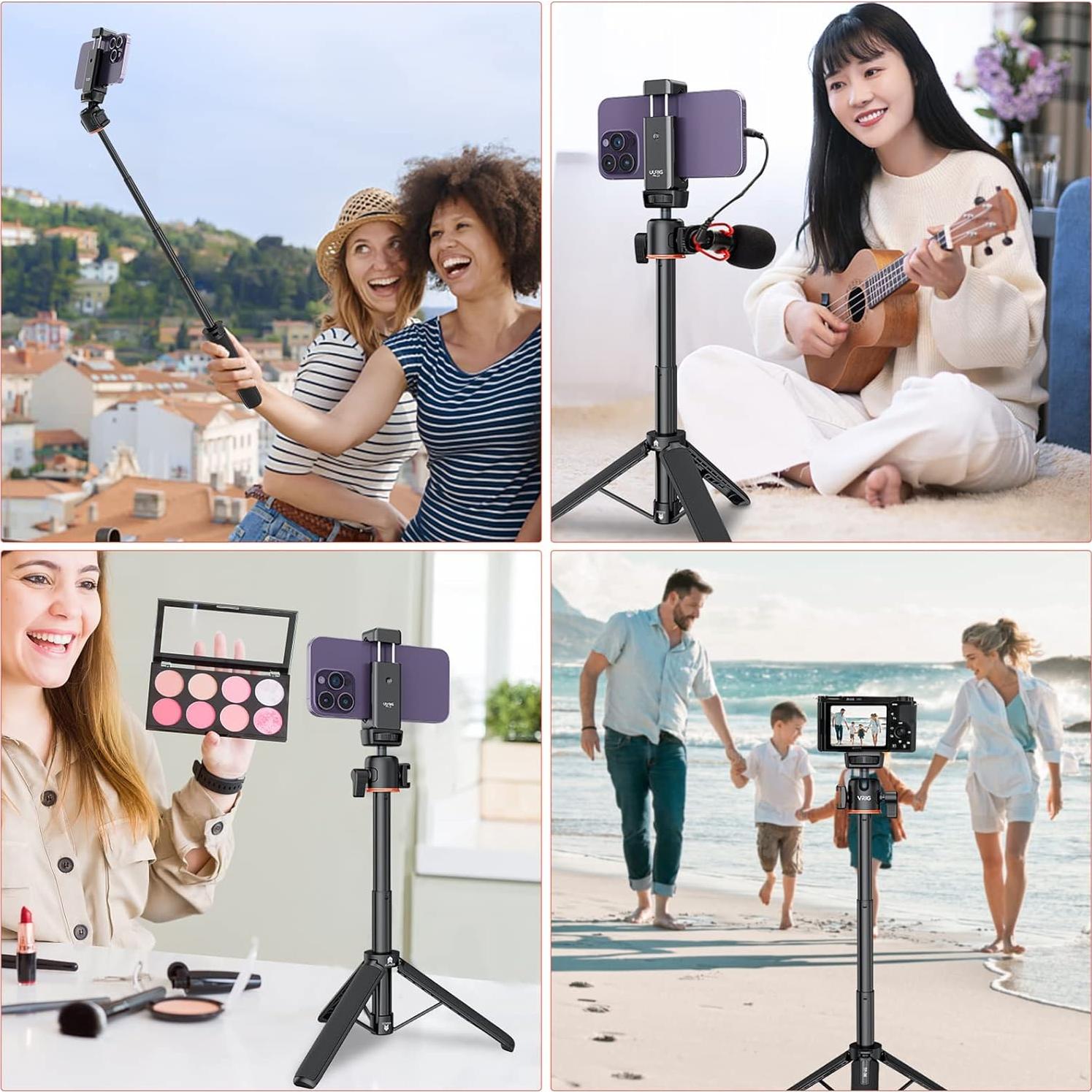 Soporte de Trípode para Selfie Camnoon 55cm Aluminio 1.5kg