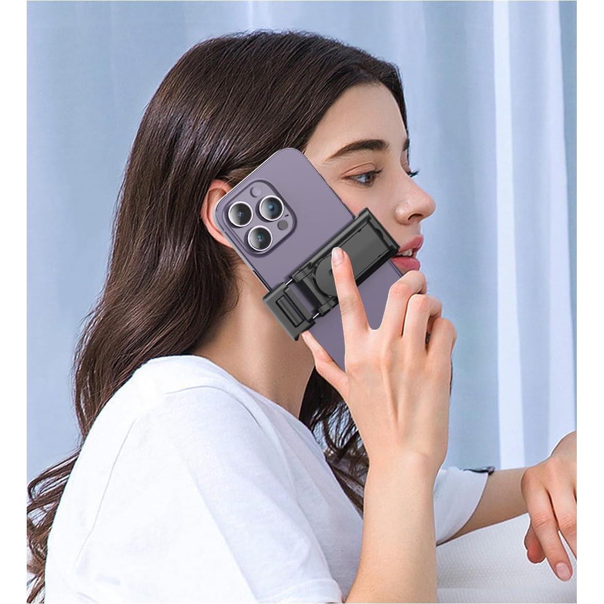 Soporte para teléfono con seguimiento facial automático 360°