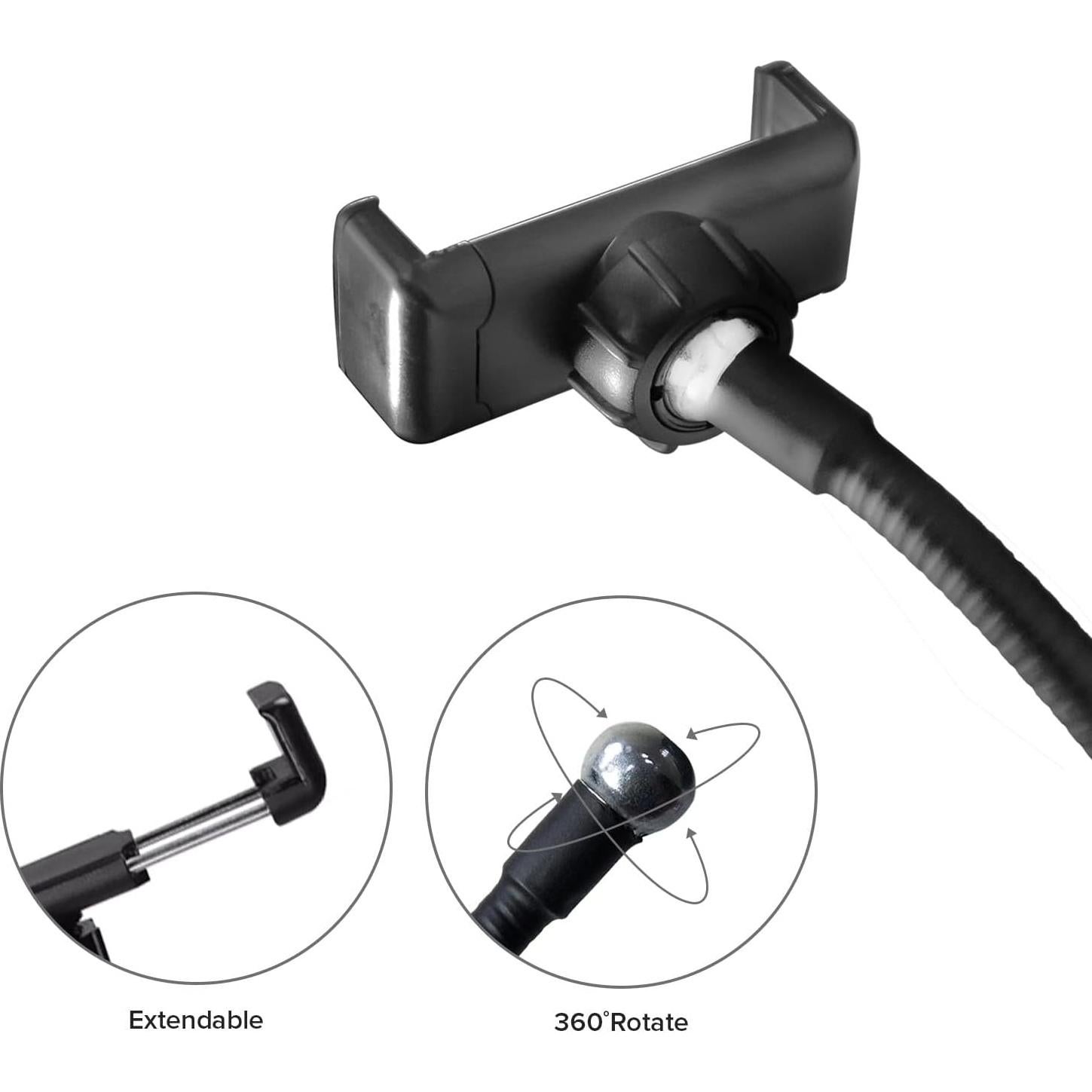 Luz de Anillo LED Selfie LS ProLighting 2 Paquete con Soporte