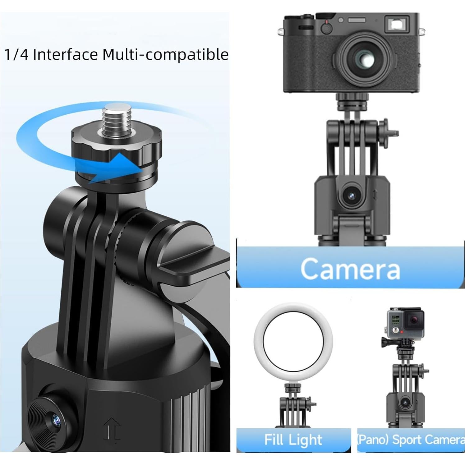 Trípode Automático 360° SESDOS para Grabación y Streaming