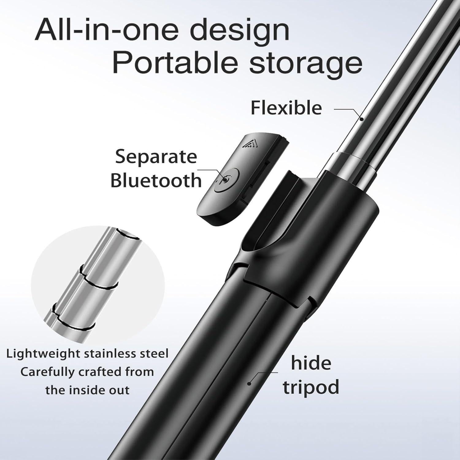 Trípode Extensible para Teléfono Shenzhen S05-S con Control Remoto