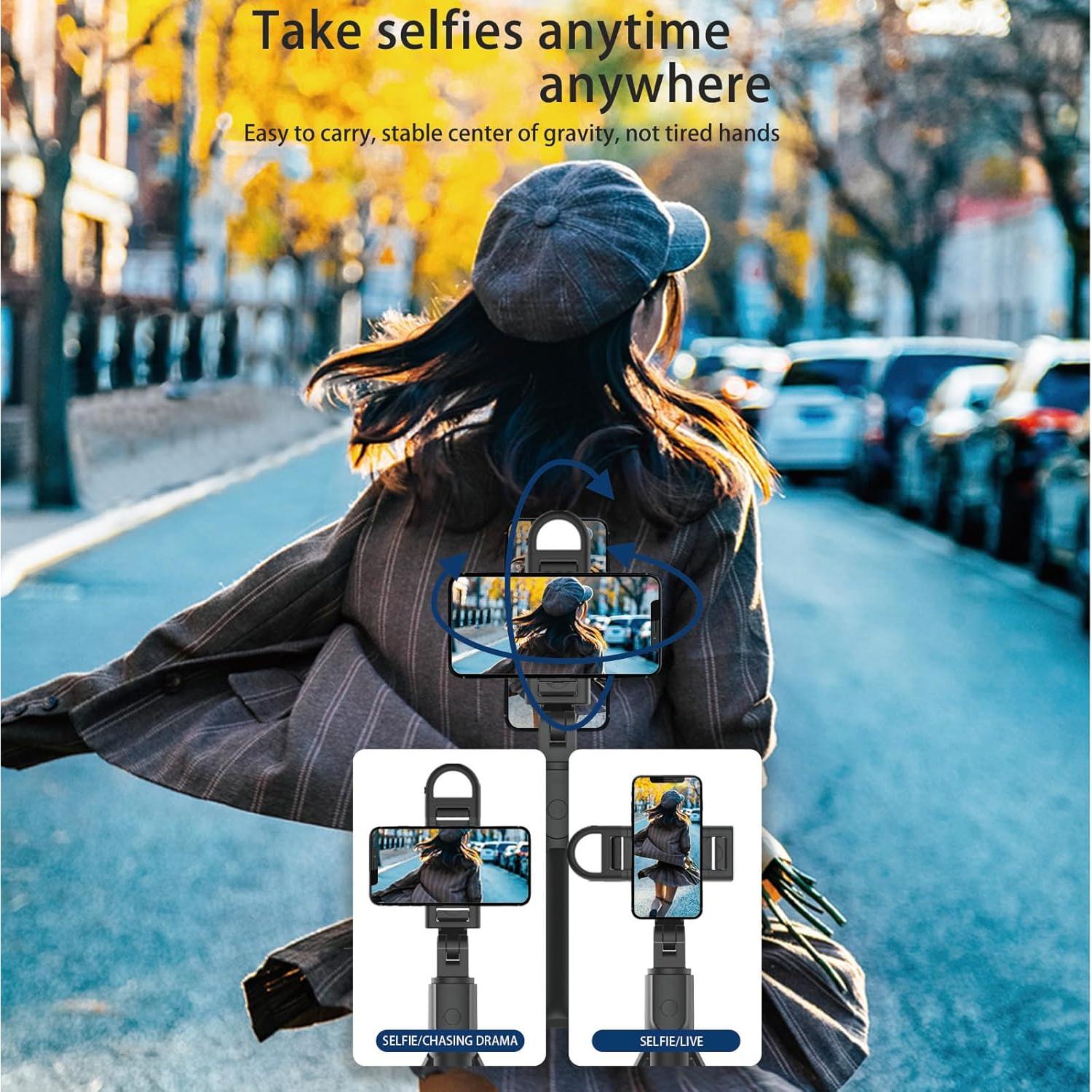 Trípode Extensible para Teléfono Shenzhen S05-S con Control Remoto