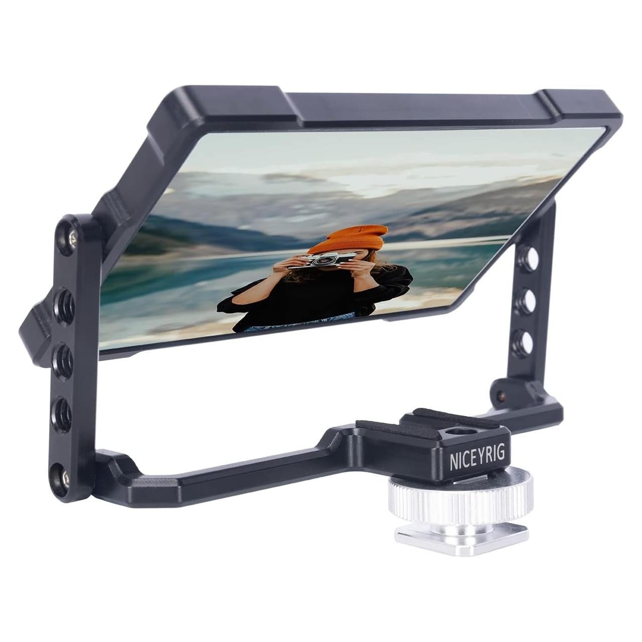 Espejo Selfie Niceyrig Vlog Plus para iPhone 6.1'' y 6.7''