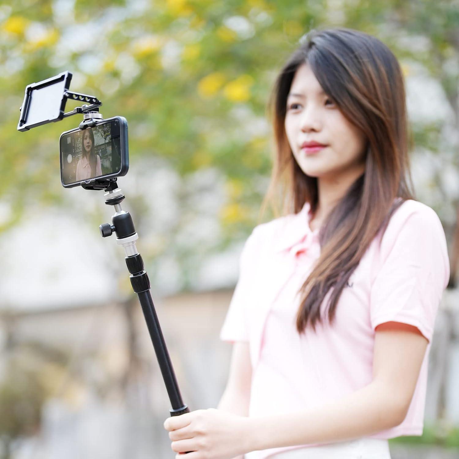 Espejo Selfie Niceyrig Vlog Plus para iPhone 6.1'' y 6.7''