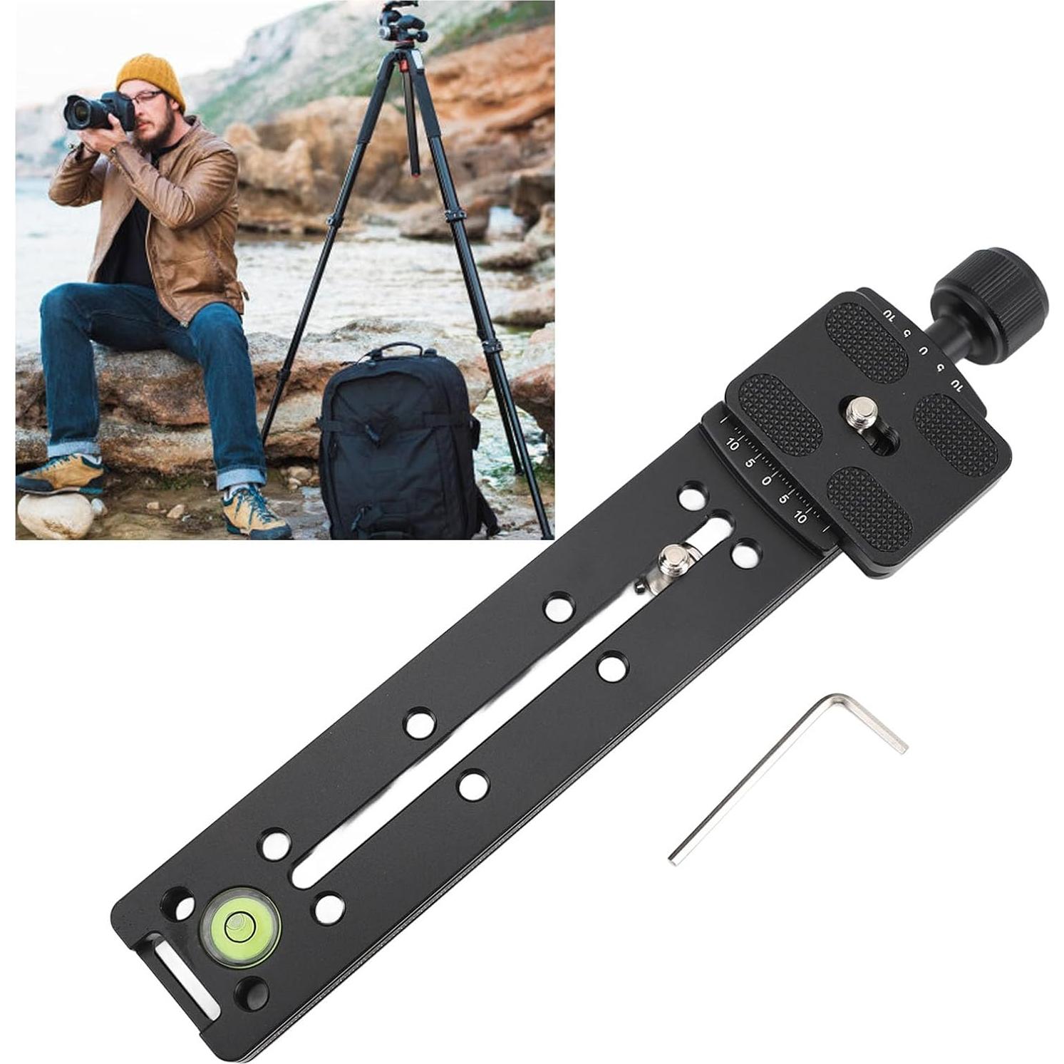 Abrazadera Deslizante Nodal Yunir 38mm Rápida para Trípode