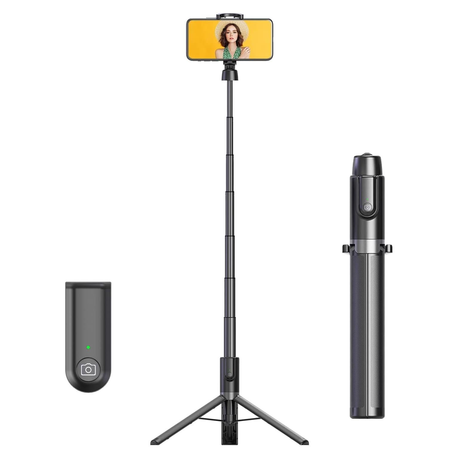 Trípode Selfie Vimitty para iPhone y Android, Control Remoto