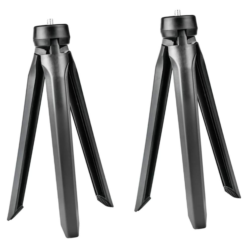 Housoutil Live Streaming Tripod for Phone 2pcs Adjustable Phone Holder Stand Stabilizer Compatible Smartphones for Vlogging and Photography