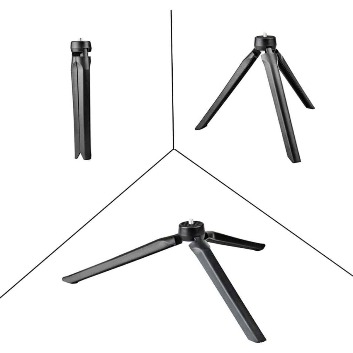 Housoutil Live Streaming Tripod for Phone 2pcs Adjustable Phone Holder Stand Stabilizer Compatible Smartphones for Vlogging and Photography