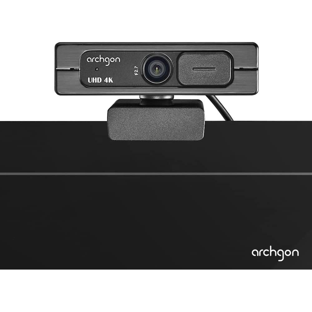 Cámara Web 4K Archgon C6403 Ultra HD con Doble Micrófono