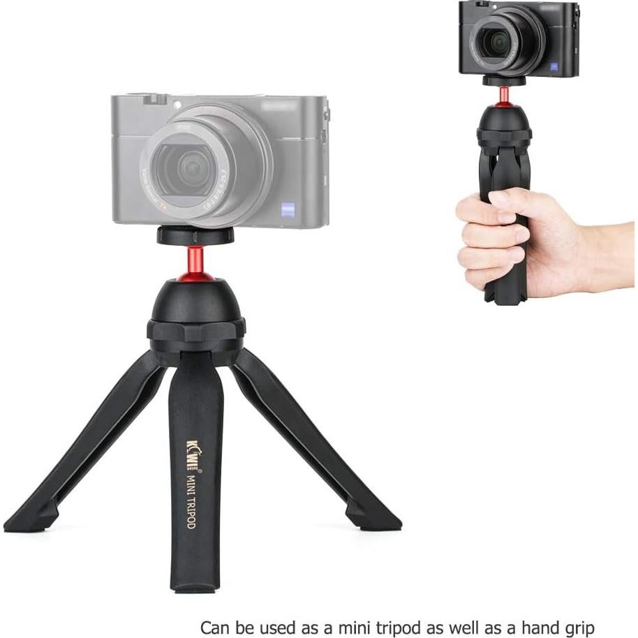 Mini Trípode KIWIFOTOS KTB-MT1 Rojo para Cámara Compacta