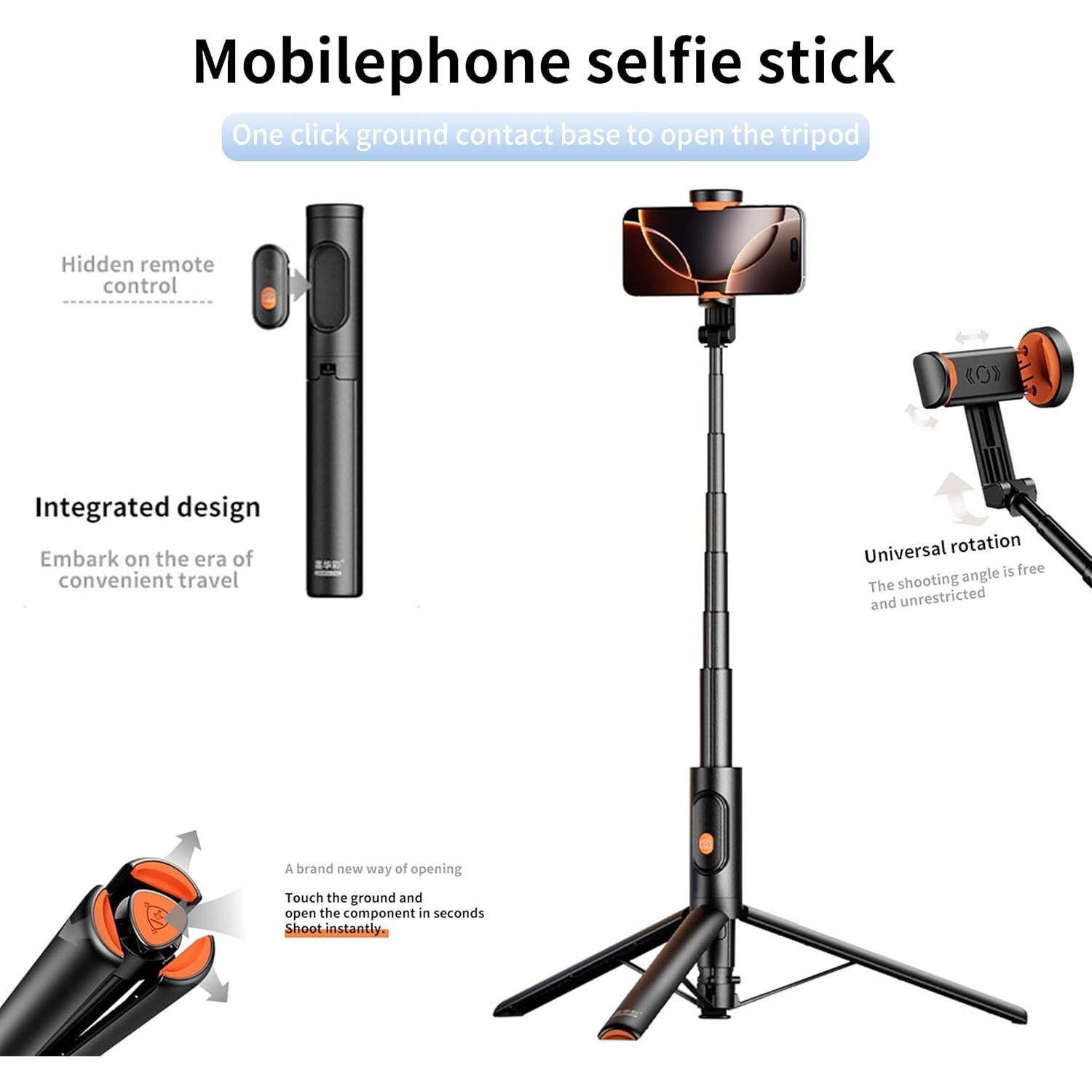 Trípode Automático para Teléfono Desiontal WS-22001-10 149.86 cm