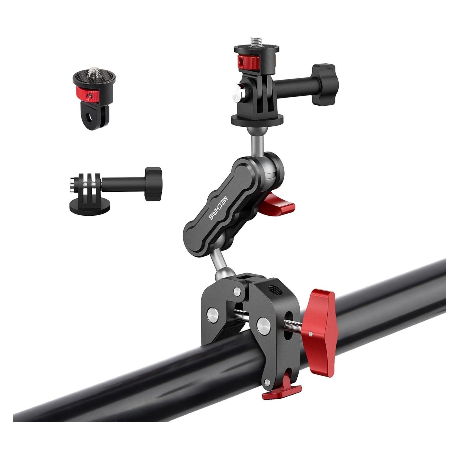 Soporte de Abrazadera para Cámara Mechrig con Adaptador 1/4"