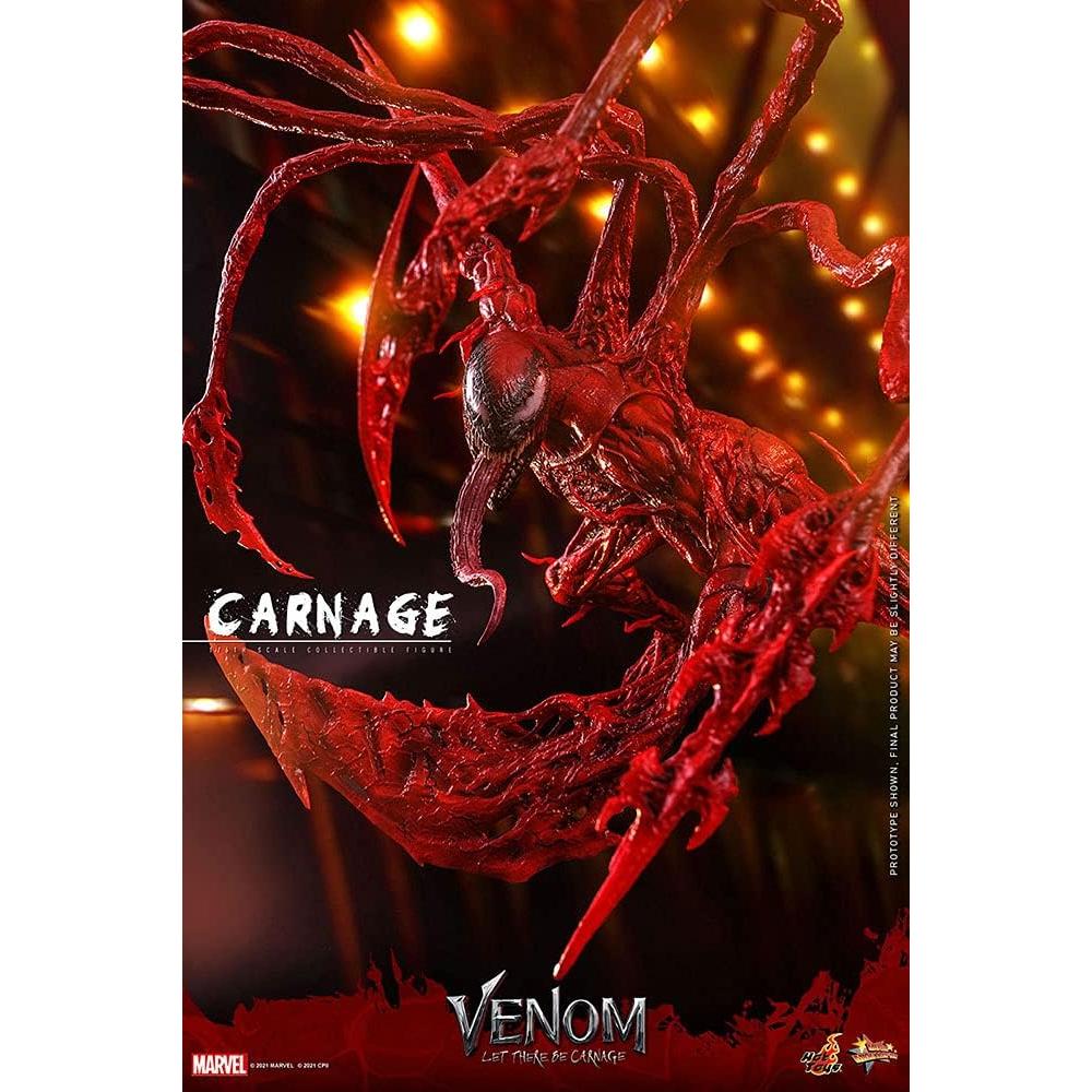 Figura Coleccionable Hot Toys 1:6 Carnage Venom 43cm