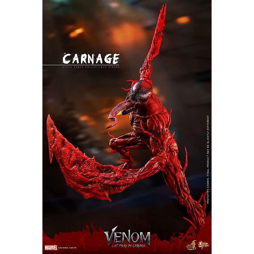 Figura Coleccionable Hot Toys 1:6 Carnage Venom 43cm