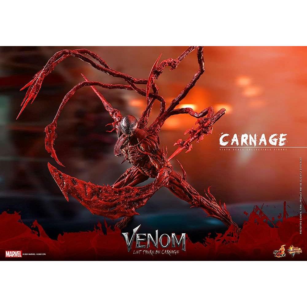 Figura Coleccionable Hot Toys 1:6 Carnage Venom 43cm
