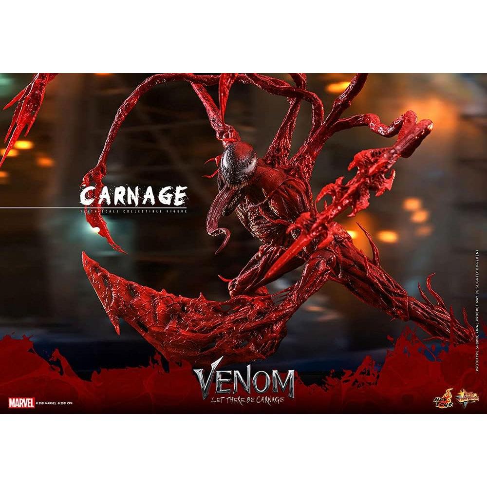 Figura Coleccionable Hot Toys 1:6 Carnage Venom 43cm