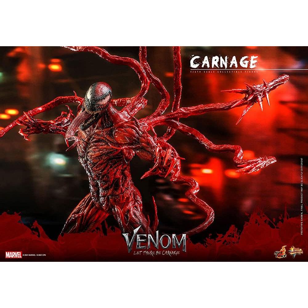 Figura Coleccionable Hot Toys 1:6 Carnage Venom 43cm