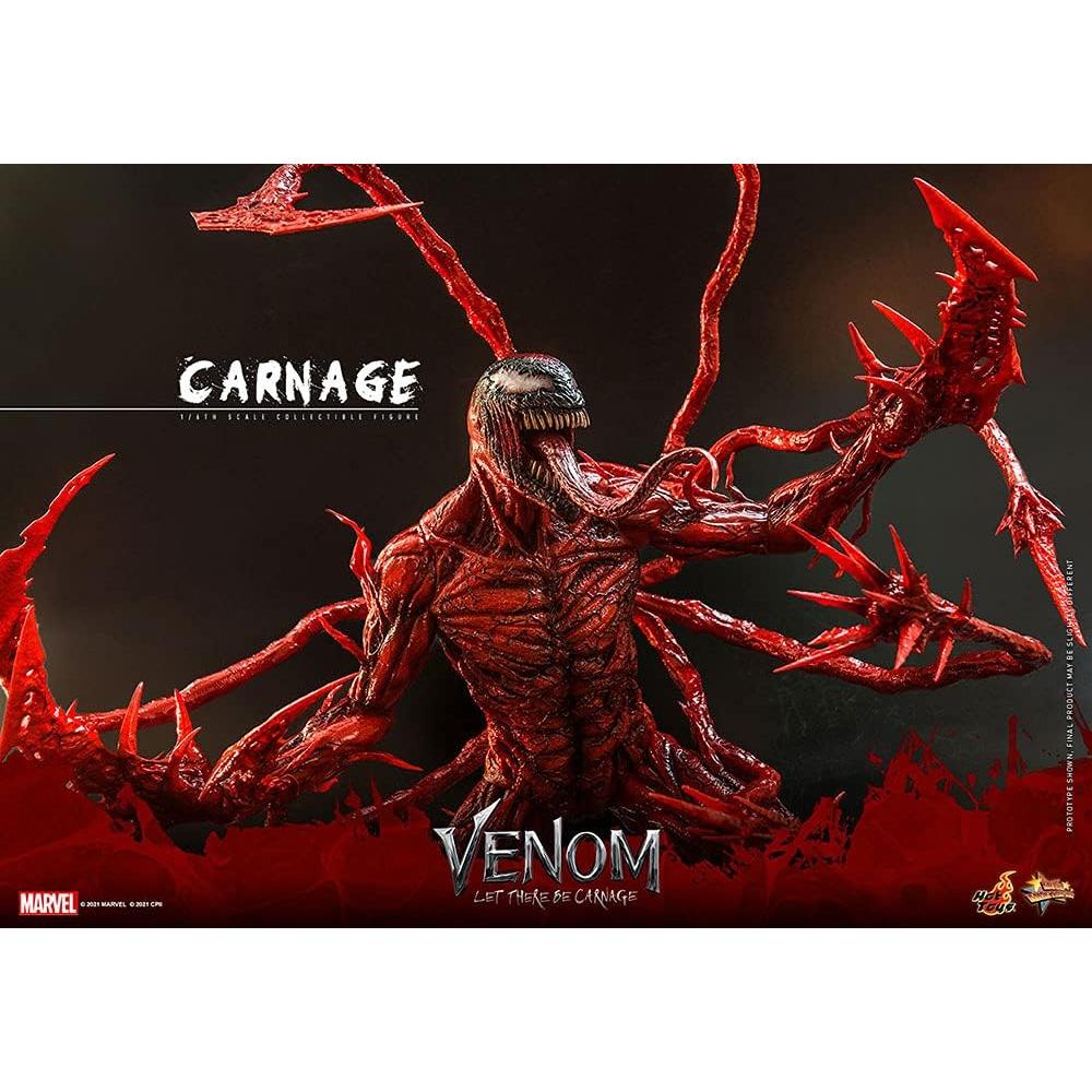 Figura Coleccionable Hot Toys 1:6 Carnage Venom 43cm