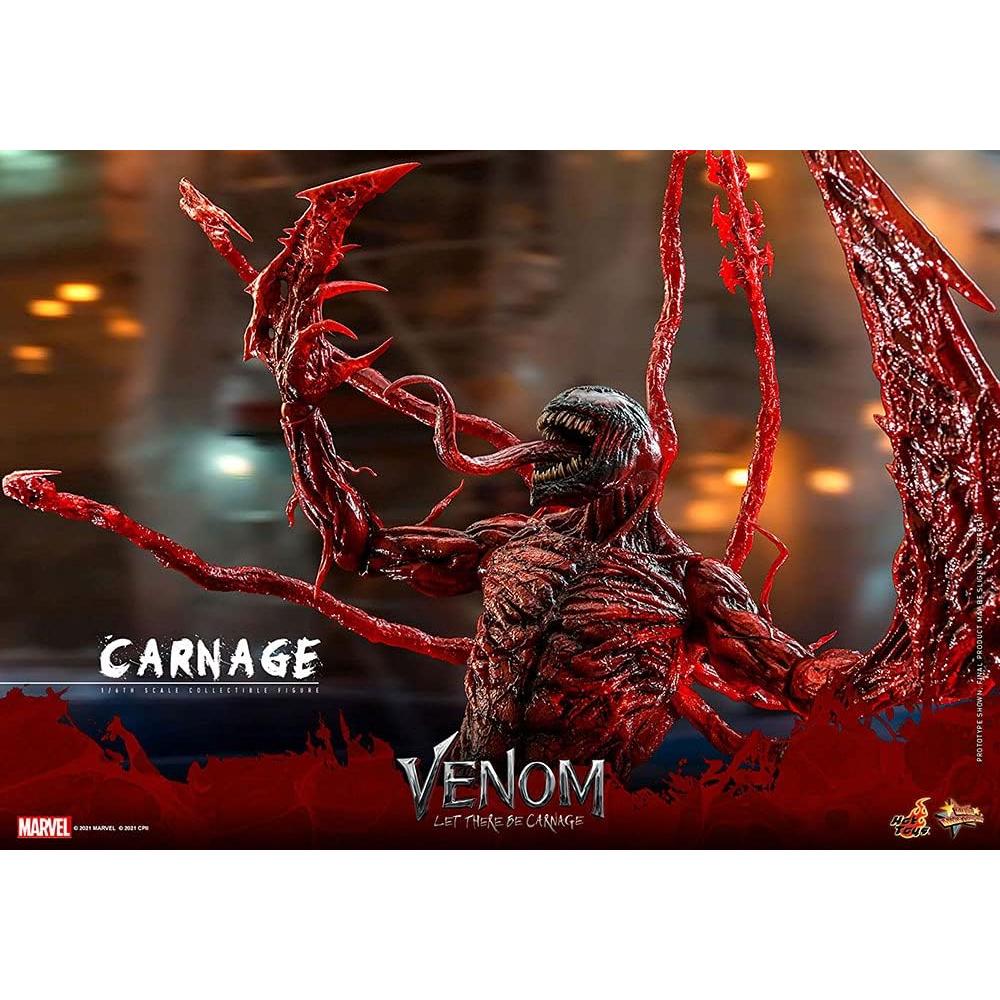 Figura Coleccionable Hot Toys 1:6 Carnage Venom 43cm