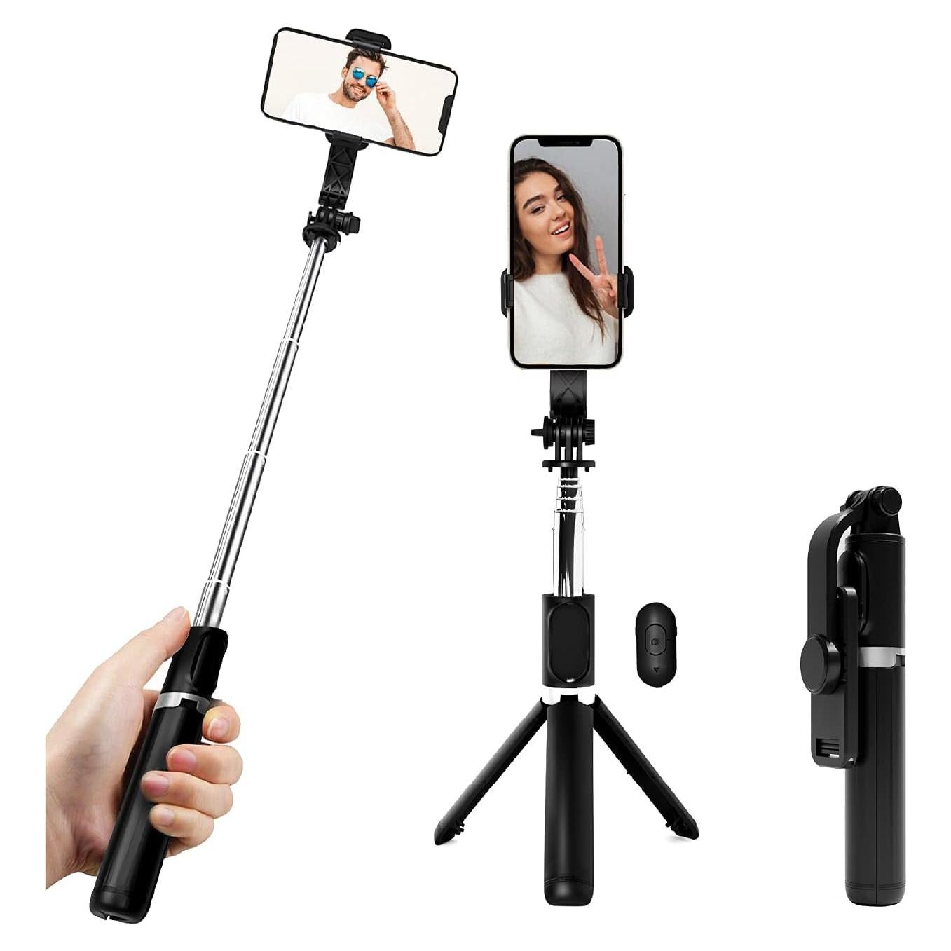 Trípode Selfie Stick TALK WORKS con Control Remoto - Compatible iPhone
