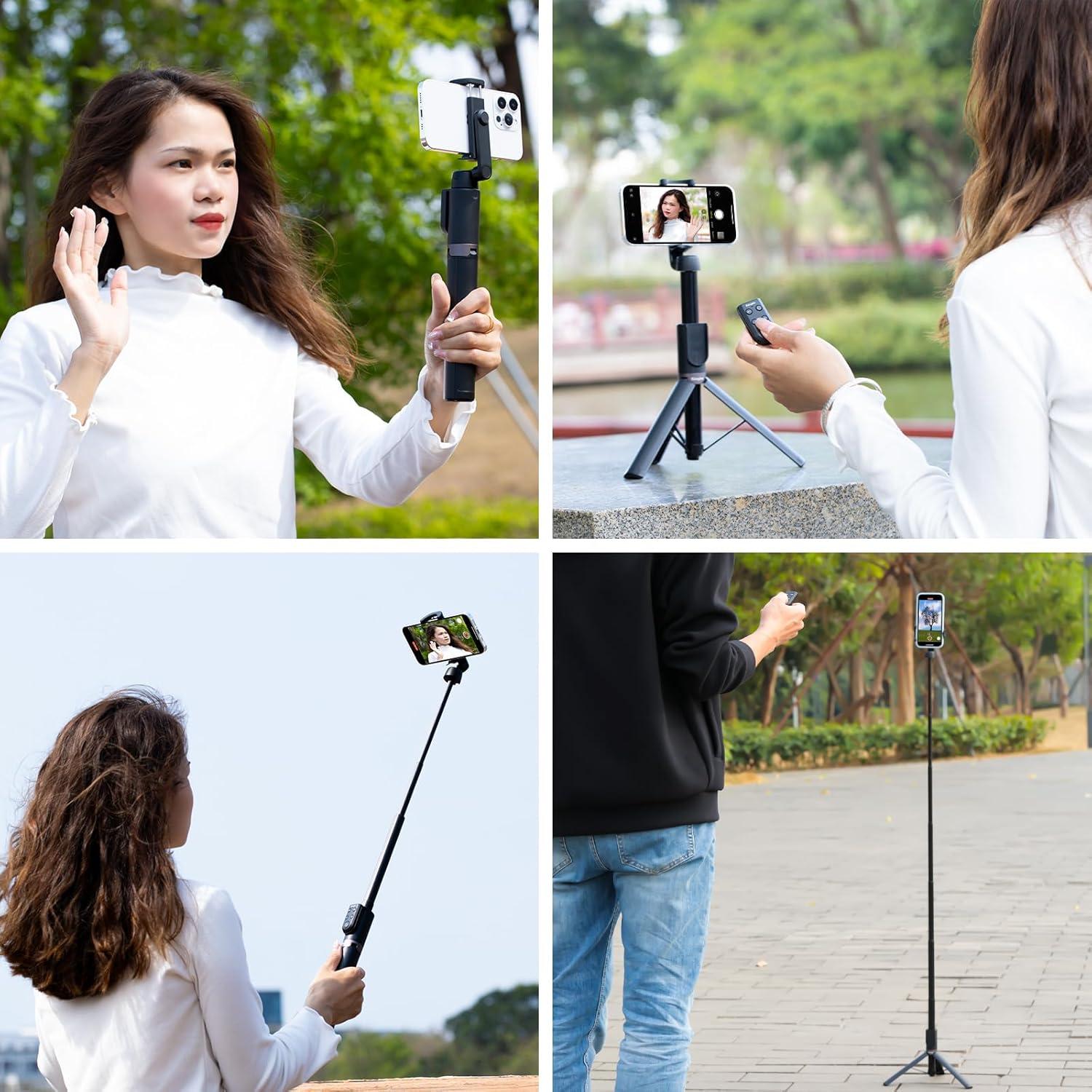 Trípode Selfie 130cm King Ma con Control Remoto para iPhone