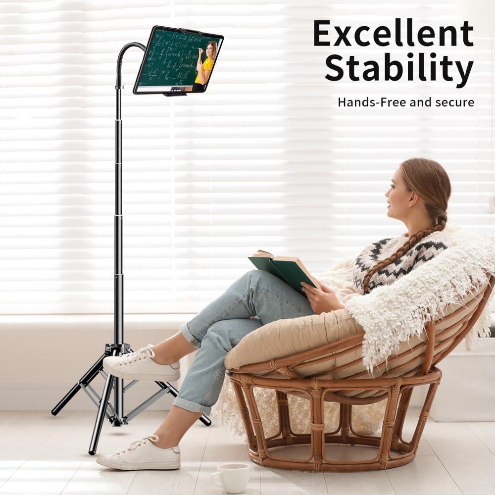 Soporte de trípode BSAVLR para iPad y tabletas 69" (175 cm)