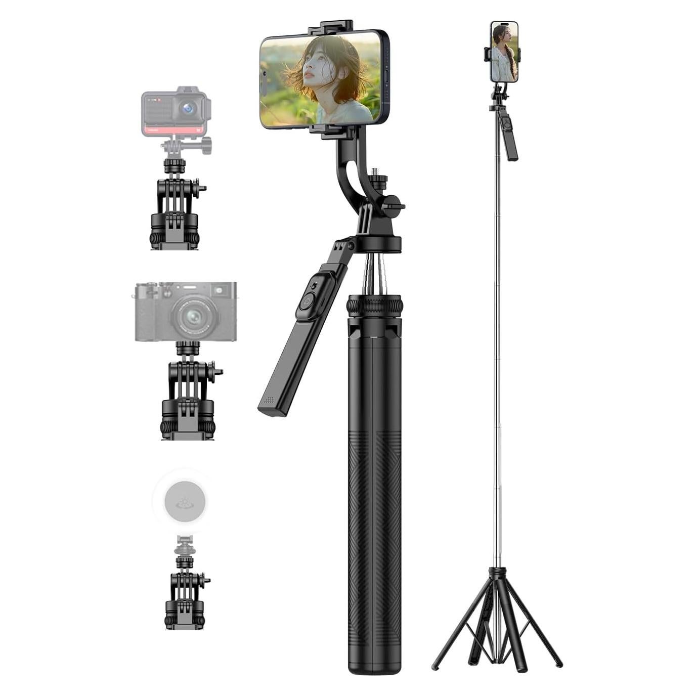 Trípode Extensible para Teléfono Meiyanshikong 71" con Control Remoto