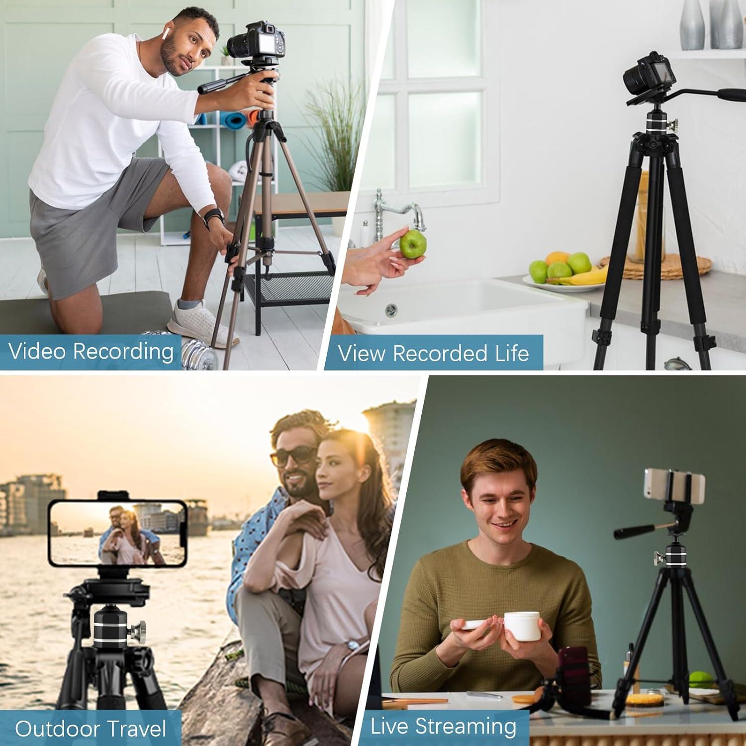 Cabezal de bola mini universal Folgtek para trípode 4.54kg