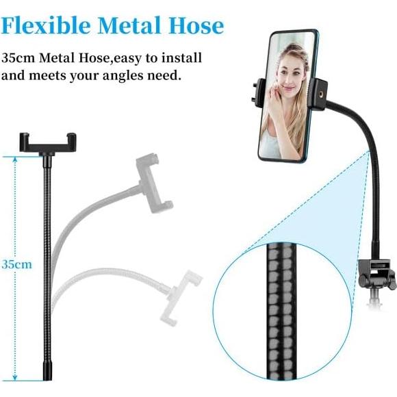 Soporte Universal para Teléfono Celular Nineigh con Brazo Flexible 34.8 cm