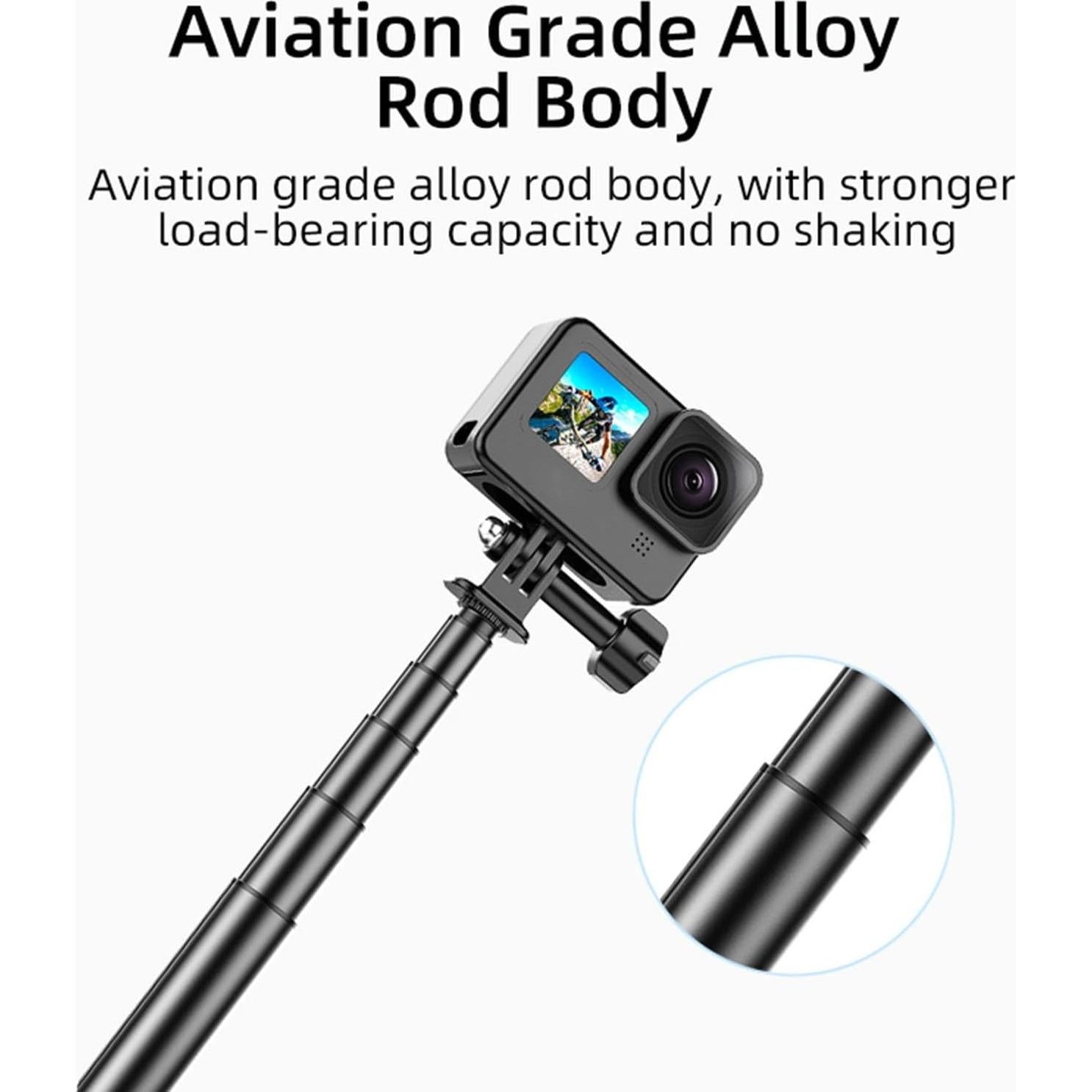 Trípode Extensible LICHIFIT para DJI OSMO Pocket 3 y Action 4