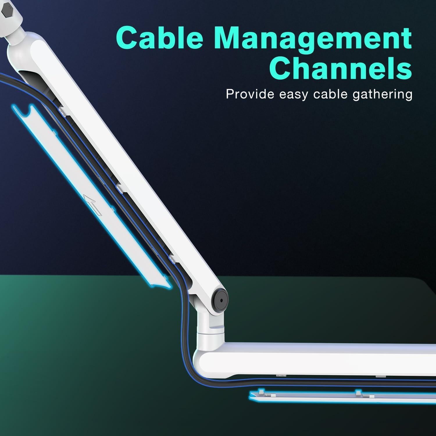 Soporte de Micrófono de Brazo FIFINE BM88 Blanco Ajustable