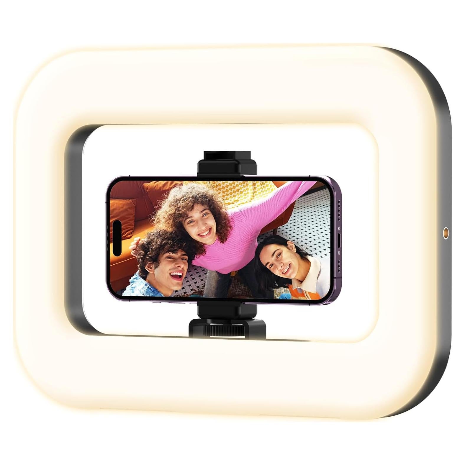 Luz de Anillo Cuadrada Inalámbrica Voinap VN08 4000mAh