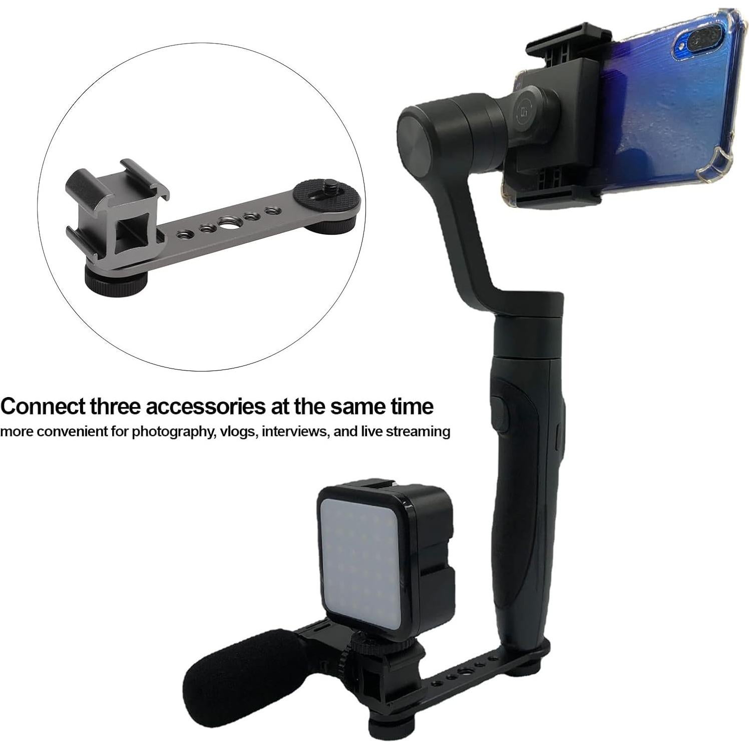 Adaptador de Montaje de Zapata Fría Triple Yoidesu 87.9g