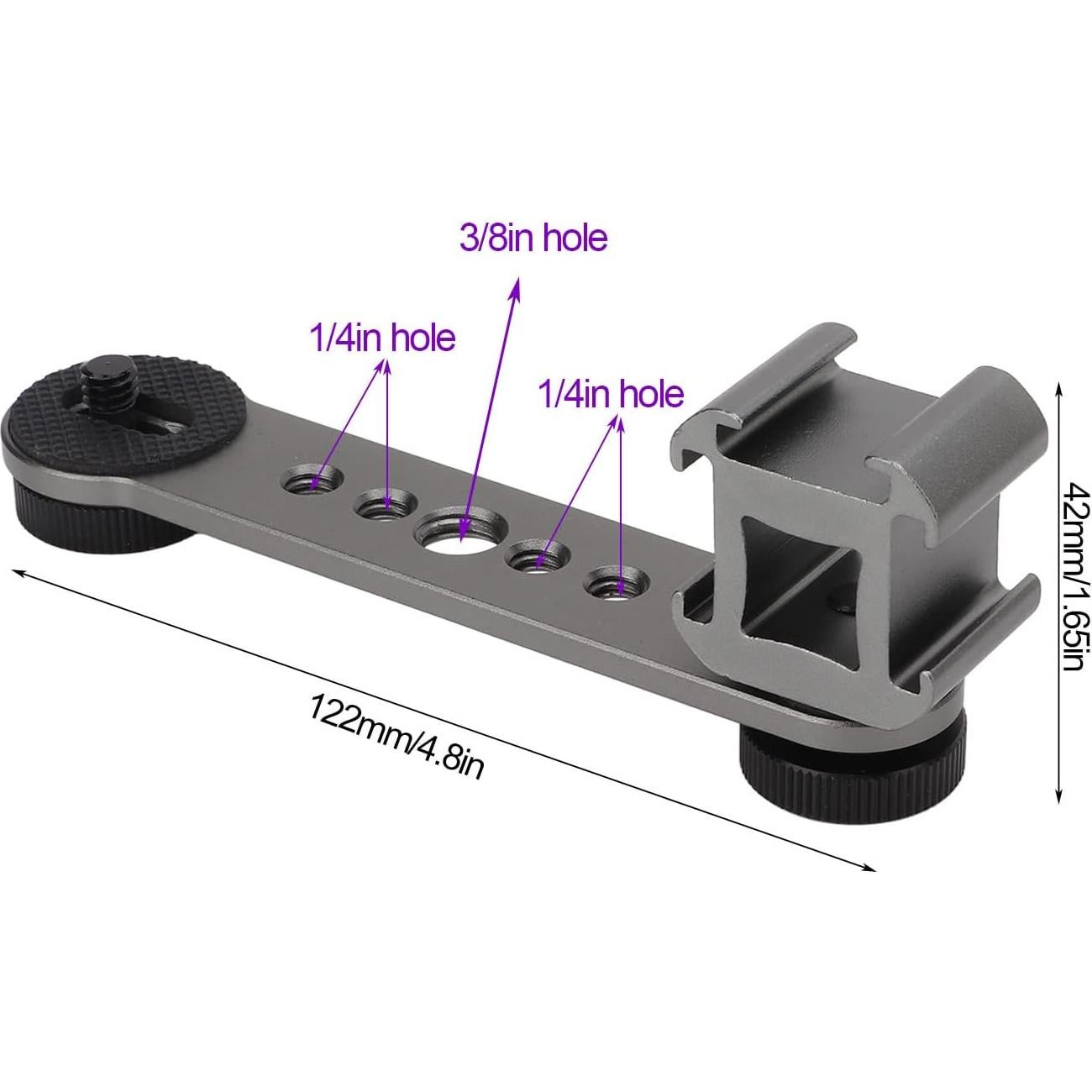 Adaptador de Montaje de Zapata Fría Triple Yoidesu 87.9g